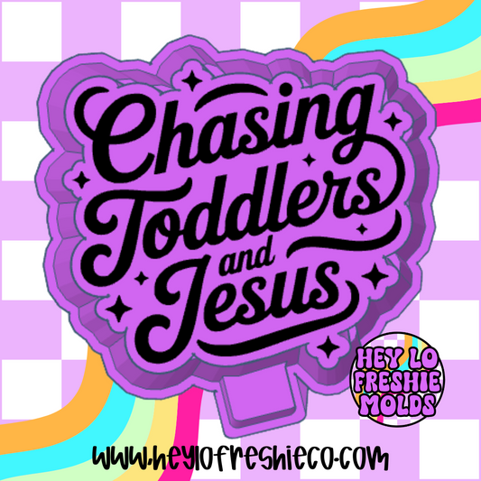 Chasing Toddlers & Jesus Silicone Mold