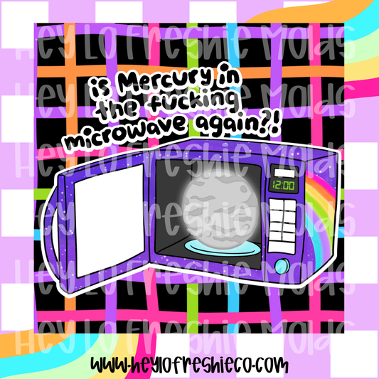 Square Cardstock | Is Mercury In The Microwave?