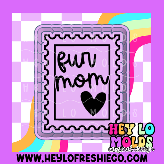 Fur Mom Stamp Silicone Mold