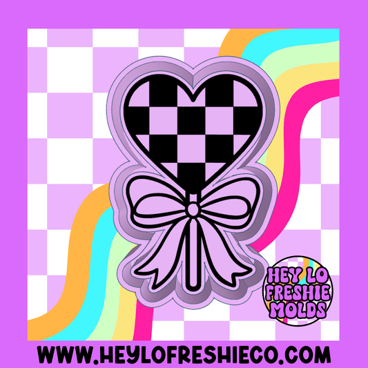 Checkered Sucker Silicone Mold