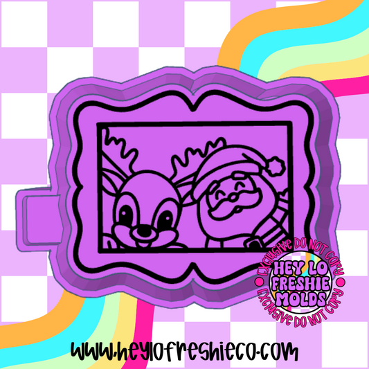 Santa Selfie Silicone Mold