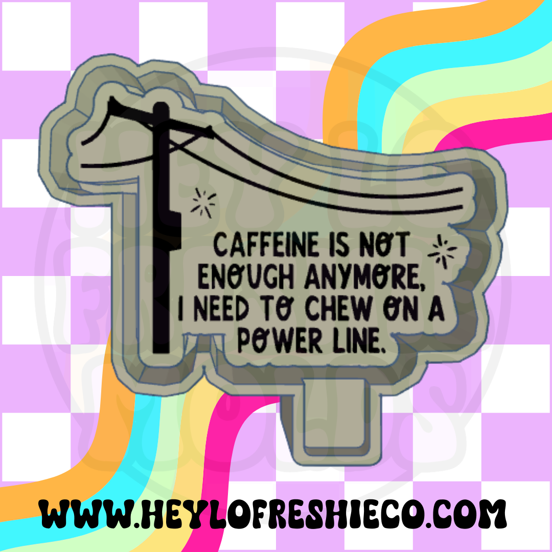 I Need To Chew On A Power Line Silicone Mold