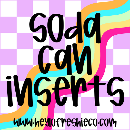 Soda Can Insert Freshie Molds