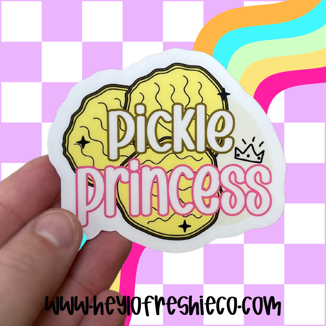 Pickle Princess | Waterproof Sticker