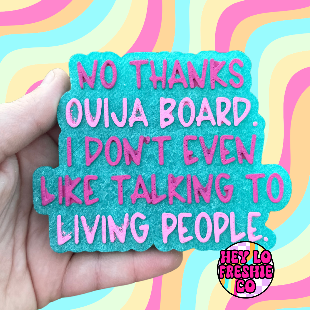 No Thanks Ouija Board Silicone Mold