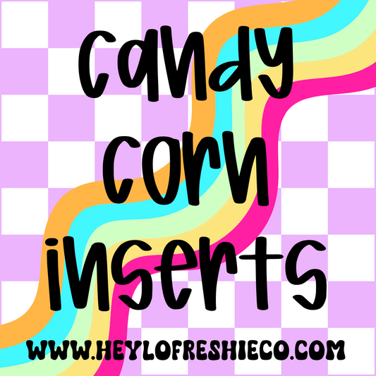 Candy Corn Inserts