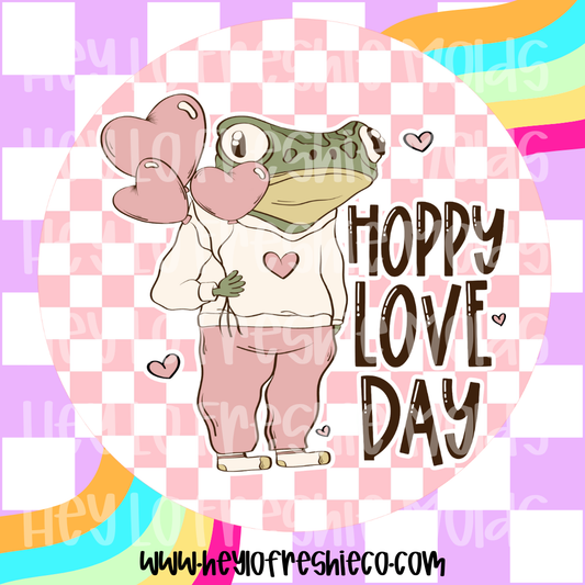 Round Cardstock | Hoppy Love Day