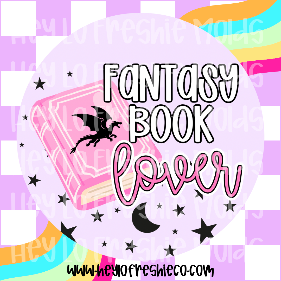 Round Cardstock 071 | Fantasy Book Lover