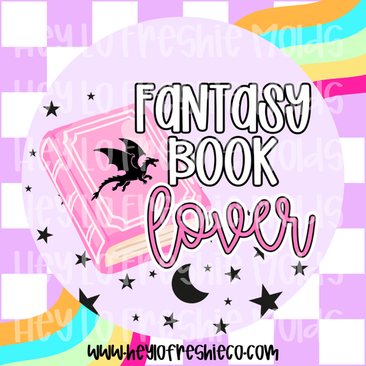 Round Cardstock | Fantasy Book Lover