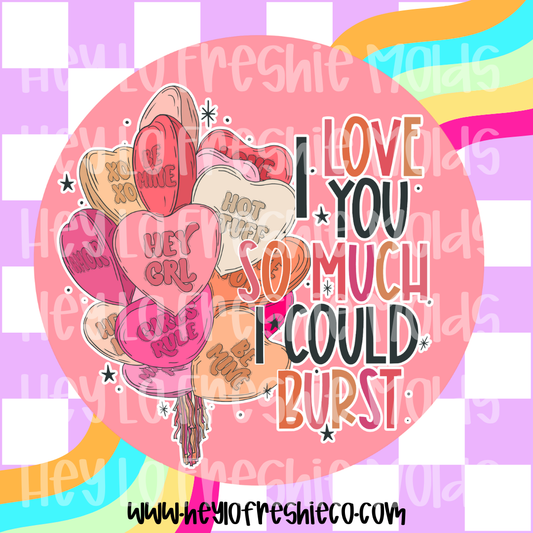 Round Cardstock | I Could Burst