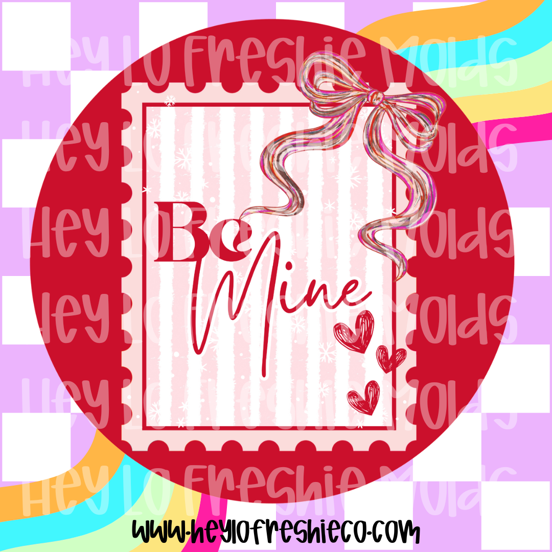 Round Cardstock | Be Mine Stamp