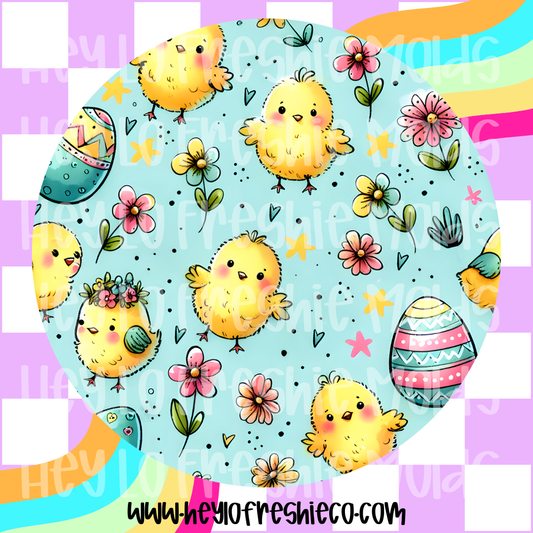 Round Cardstock | Chicks