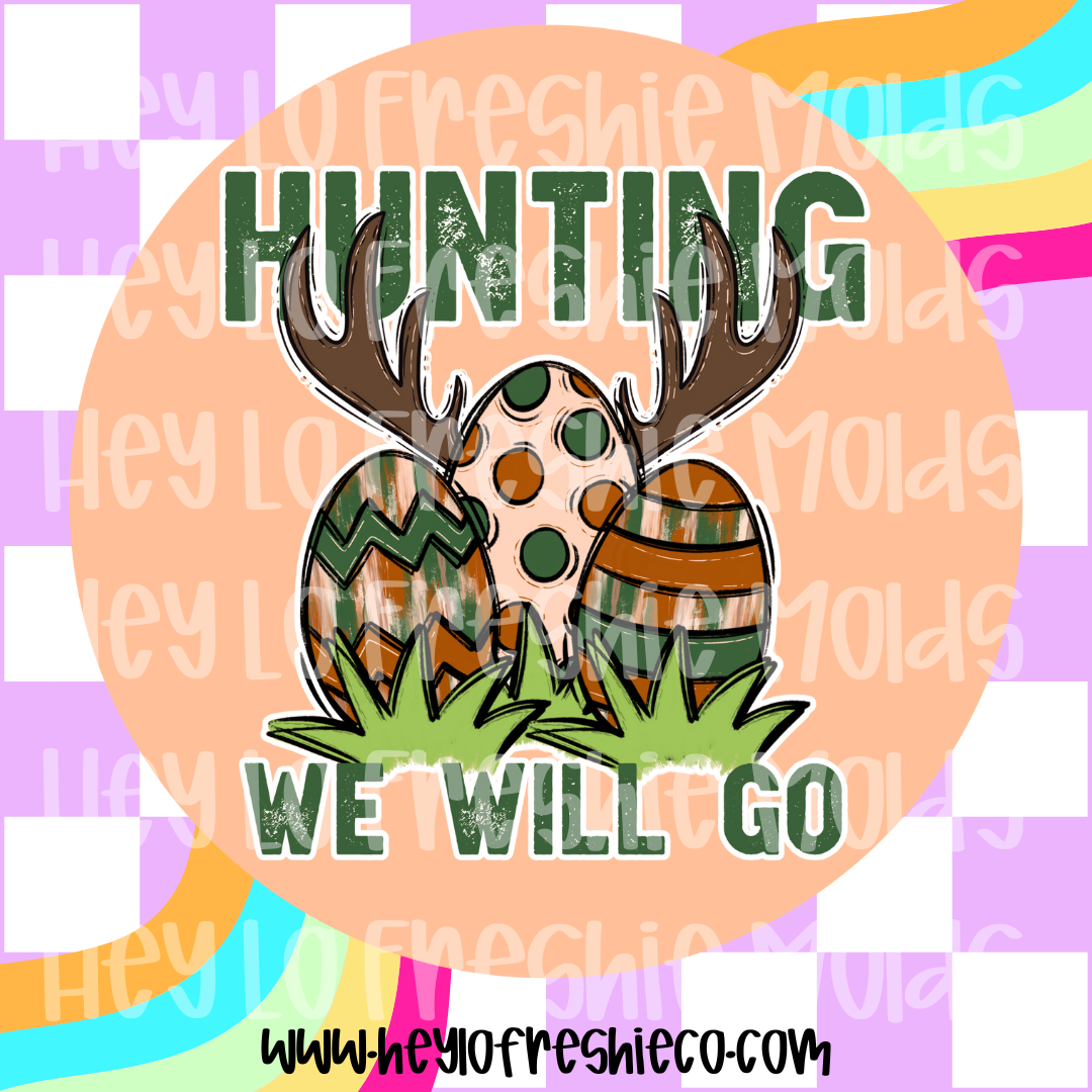 Round Cardstock | Hunting We Will Go