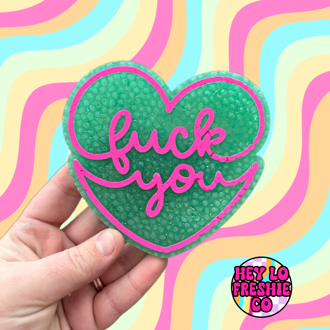 Fuck You Heart Silicone Mold