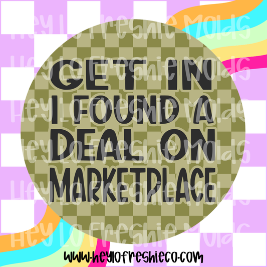 Round Cardstock | Get In I Found A Deal On Marketplace (Clean Version)