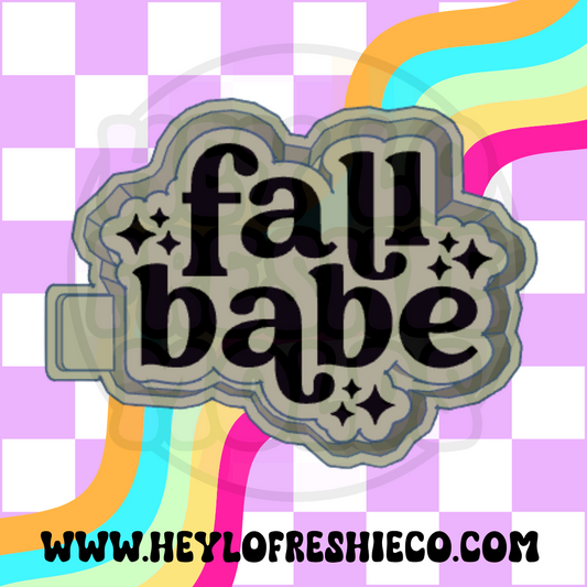 Fall Babe Silicone Mold