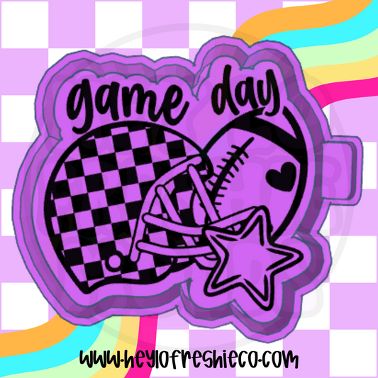 Football Game Day Silicone Mold