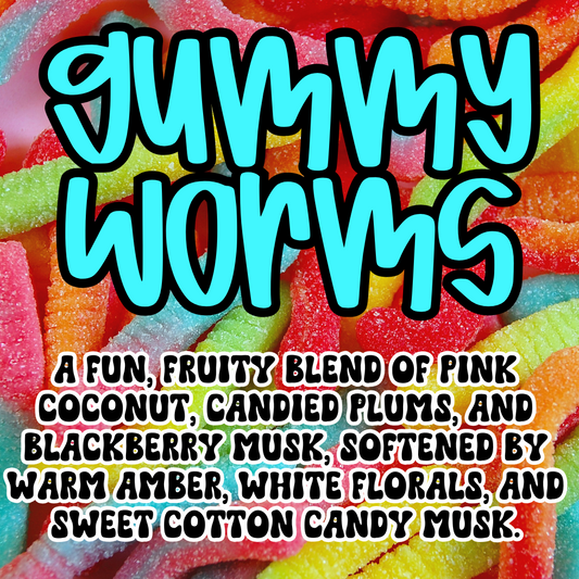 Gummy Worms Freshie Beads (16 OZ)