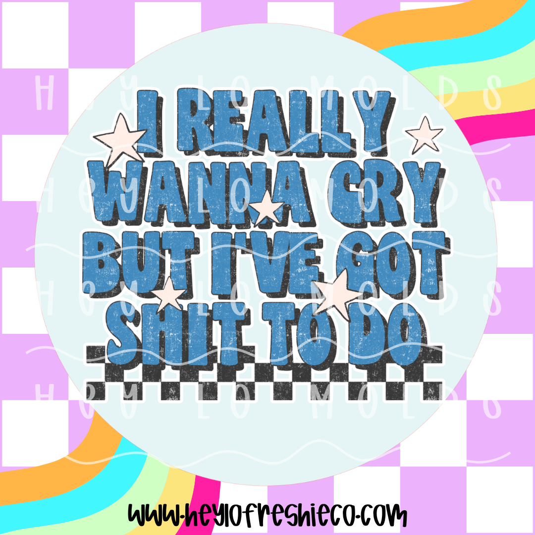Round Cardstock 101 | I Really Wanna Cry