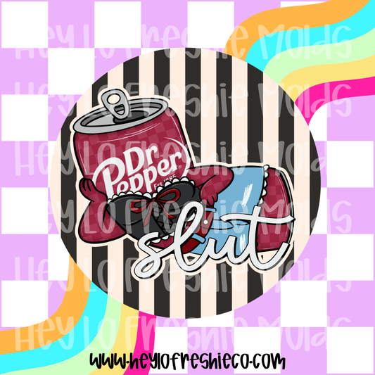 Round Cardstock | Dr Pepper Slut