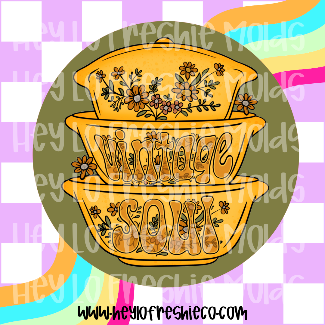 Round Cardstock 199 | Vintage Soul