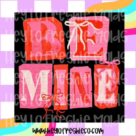 Square Cardstock | Be Mine