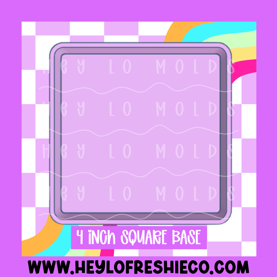 Square Base Silicone Mold